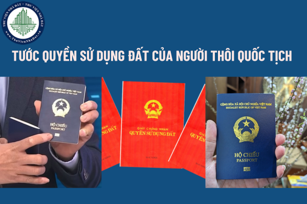 Thôi quốc tịch Việt Nam, nhập quốc tịch Mỹ có bị tước mất quyền sử dụng đất?