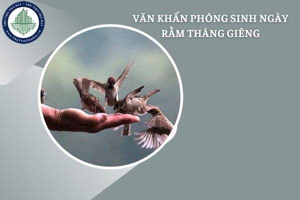 Văn khấn phóng sinh ngày Rằm tháng Giêng đơn giản, đầy đủ nhất