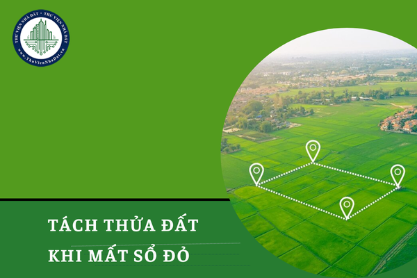  Tách thửa đất thế nào khi mất Sổ đỏ?