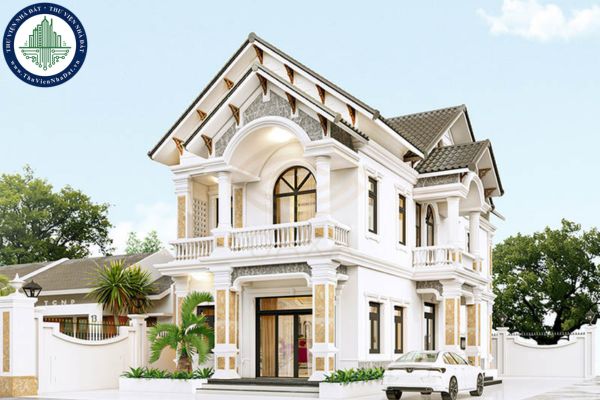 Top 10 mẫu nhà mái thái 2 tầng đơn giản, hiện đại năm 2025 (Hình từ Internet)