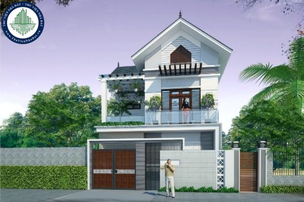 Top 10 mẫu nhà mái thái 2 tầng đơn giản, hiện đại năm 2025 (Hình từ Internet)