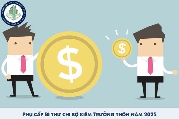 Phụ cấp Bí thư chi bộ kiêm Trưởng thôn năm 2025
