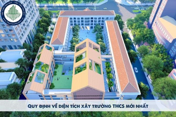 Quy định về diện tích xây trường THCS mới nhất