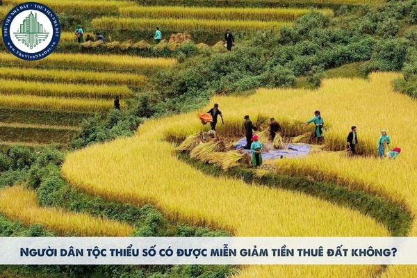 Người dân tộc thiểu số có được miễn giảm tiền thuê đất không?
