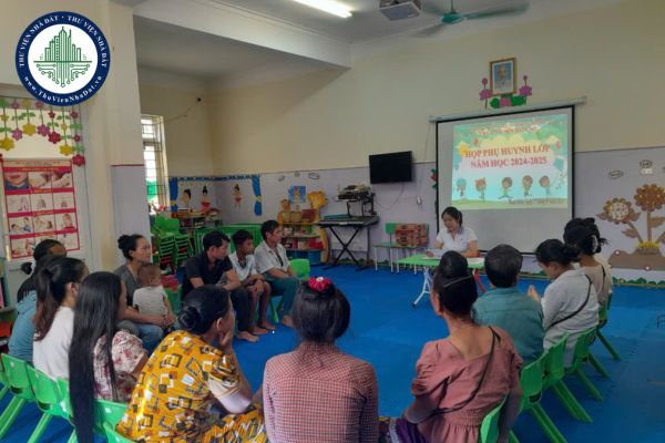 Họp phụ huynh mầm non năm học 2024 2025 được tổ chức mấy lần?