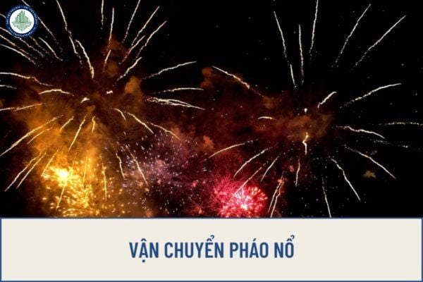 Hồ sơ đề nghị cấp giấy phép vận chuyển pháo hoa nổ, thuốc pháo nổ bao gồm những thành phần nào?
