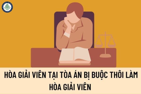 Hòa giải viên tại Tòa án bị buộc thôi làm hòa giải viên thì có bị thu hồi lại thẻ hòa giải viên không?