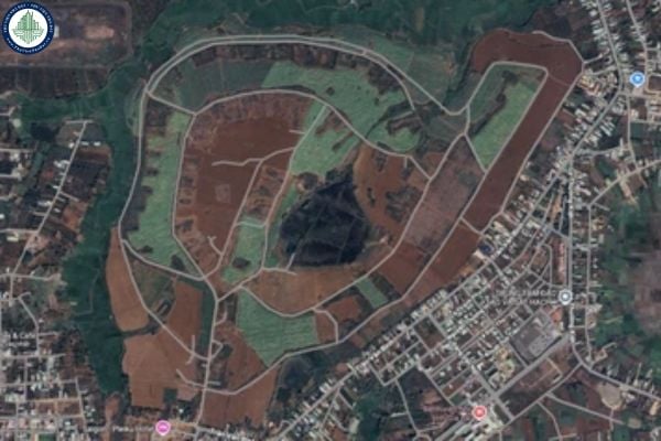 Bản đồ quy hoạch sử dụng đất khu đô thị CK54 tại Gia Lai