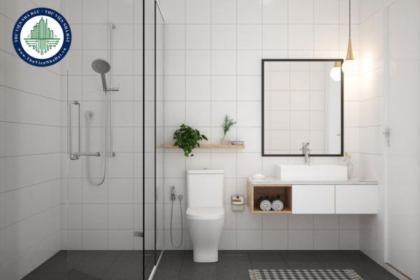 Cách bố trí lavabo và vòi sen cho phòng tắm có diện tích nhỏ