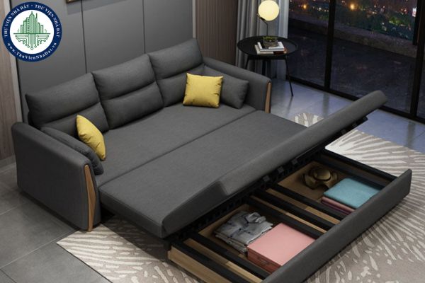 Giường sofa đa năng giải pháp thông minh cho không gian sống hiện đại