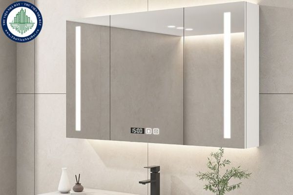 Những mẫu tủ lavabo treo tường phổ biến? Lợi ích của tủ lavabo treo tường?