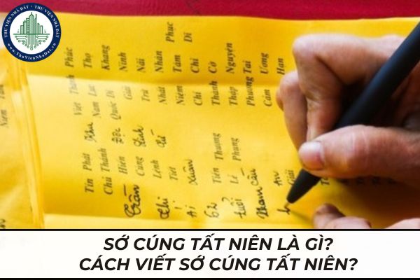 Sớ Cúng Tất Niên 2025: Hướng Dẫn Viết Sớ và Văn Khấn Chuẩn