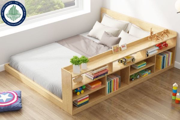 Giường pallet mộc mạc sự kết hợp hoàn hảo giữa truyền thống và hiện đại