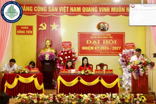 Chương trình Đại hội Chi bộ 2025 2027 (tham khảo)