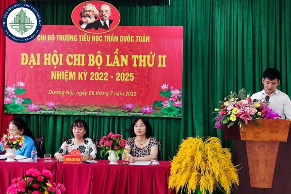 Mẫu báo cáo chính trị Đại hội Chi bộ trường học