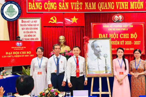 Mẫu Nghị quyết đại hội chi bộ khu dân cư nhiệm kỳ 25 27