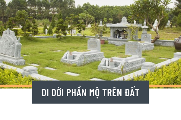 Khi phát hiện có phần mộ trên đất nhà mình thì có được tự ý di dời không?