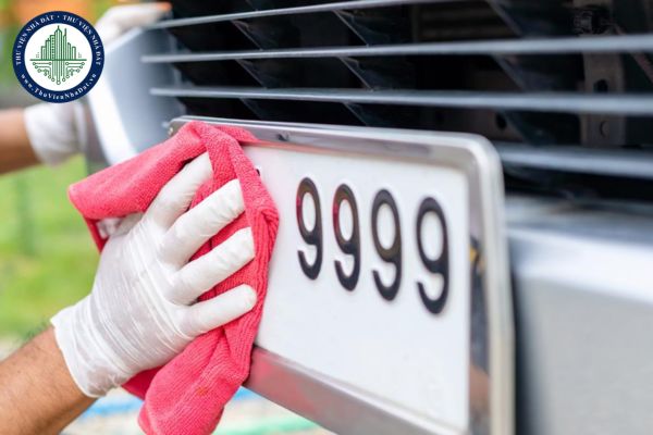 Biển số xe ô tô có tiêu chuẩn từ ngày 01/01/2025 như thế nào?