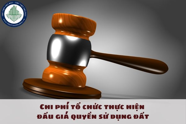 Chi phí tổ chức thực hiện việc đấu giá quyền sử dụng đất có cần thiết khi lập phương án đấu giá không?