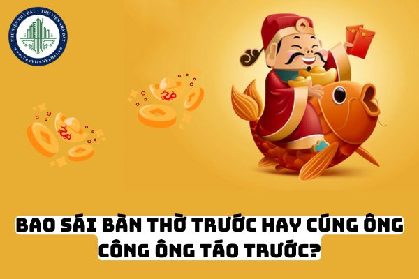 Bao sái bàn thờ trước hay cúng ông Công ông Táo trước? Cúng ông Công ông Táo có phải mê tín dị đoan không?