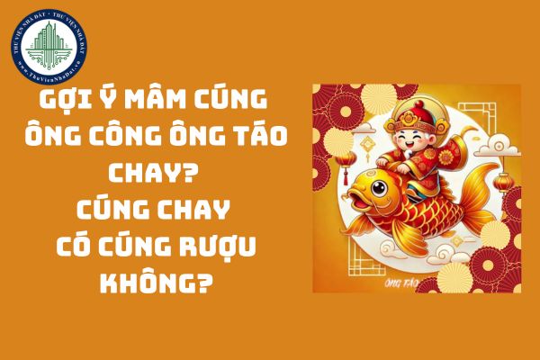 Gợi ý mâm cúng ông Công ông Táo chay? Cúng chay có cúng rượu không?