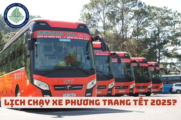 Lịch chạy xe Phương Trang Tết 2025? Số điện thoại nhà xe Phương Trang?