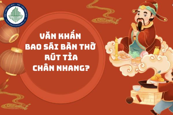 Văn khấn bao sái bàn thờ rút tỉa chân nhang? Chân nhang vứt ở đâu?