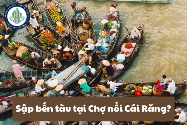 Thông tin du khách Chợ nổi Cái Răng bị rớt xuống sông?