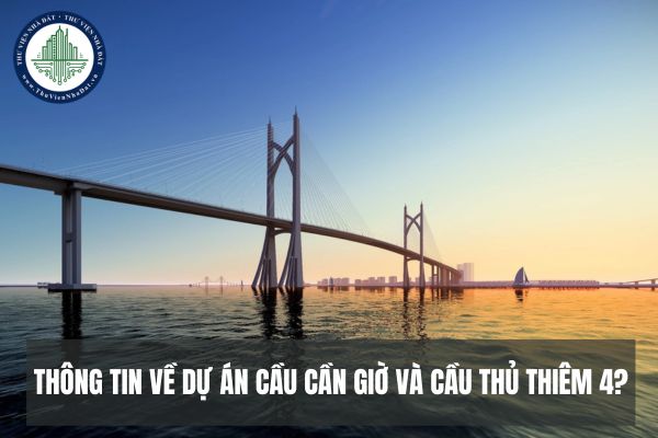 Thông tin về Dự án cầu Cần Giờ và cầu Thủ Thiêm 4?