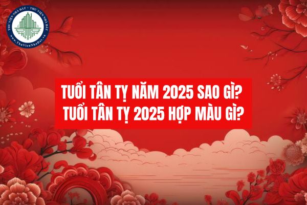 Tuổi Tân Tỵ năm 2025 sao gì? Tuổi Tân Tỵ 2025 hợp màu gì?