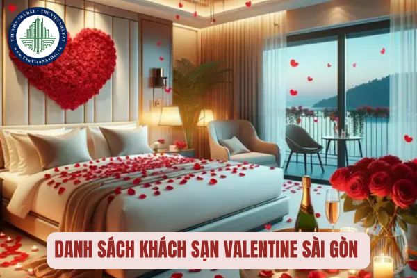 Danh sách khách sạn Valentine Sài Gòn lãng mạng 2025?