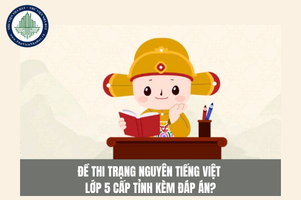 Đề thi trạng nguyên Tiếng Việt lớp 5 cấp tỉnh kèm đáp án?