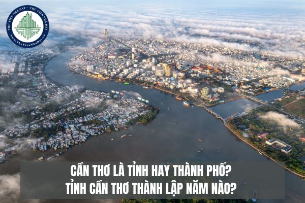 Cần Thơ là tỉnh hay thành phố? Tỉnh Cần Thơ thành lập năm nào? 