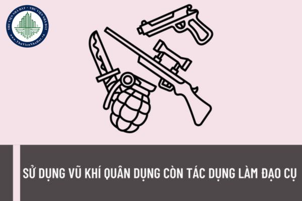 Hồ sơ, thủ tục xin phép sử dụng vũ khí quân dụng còn tác dụng làm đạo cụ bao gồm những giấy tờ gì?