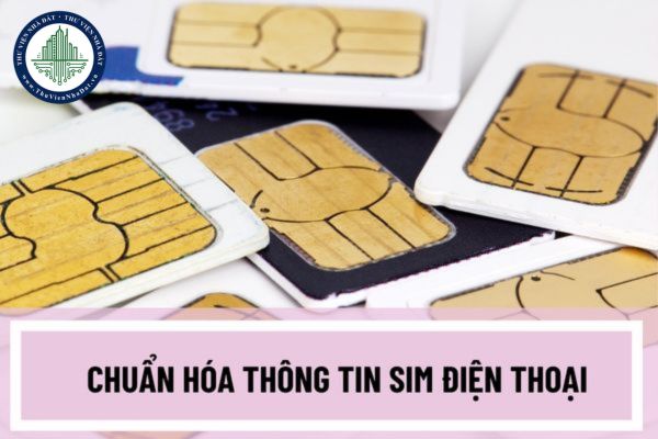 Kiểm tra xem thuê bao đã chuẩn hóa thông tin hay chưa bằng cách nào? Chuẩn hóa thông tin sim điện thoại Viettel, VNPT, mobifone như thế nào?