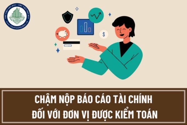 Mức phạt khi chậm nộp báo cáo tài chính đối với đơn vị được kiểm toán là bao nhiêu theo quy định mới?