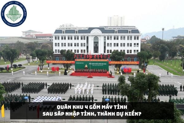 Quân khu 4 gồm mấy tỉnh sau sáp nhập tỉnh, thành dự kiến?