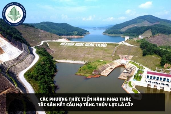 Các phương thức tiến hành khai thác tài sản kết cấu hạ tầng thủy lợi là gì?