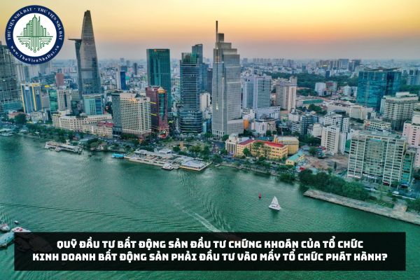 Quỹ đầu tư bất động sản đầu tư chứng khoán của tổ chức kinh doanh bất động sản phải đầu tư vào mấy tổ chức phát hành?