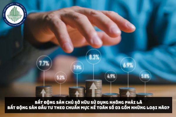 Bất động sản chủ sở hữu sử dụng không phải là bất động sản đầu tư theo Chuẩn mực kế toán số 03 gồm những loại nào?