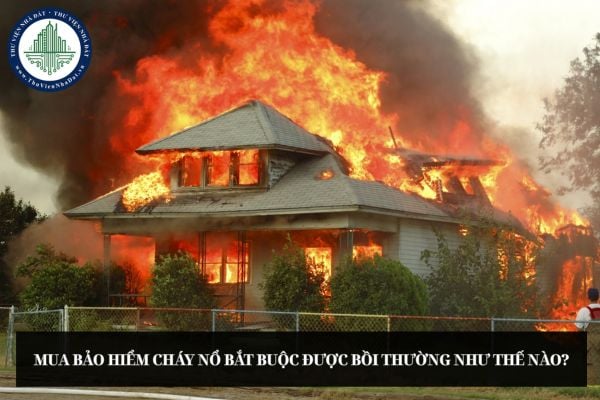 Mua bảo hiểm cháy nổ bắt buộc được bồi thường như thế nào?