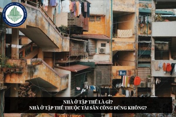 Nhà ở tập thể là gì? Nhà ở tập thể thuộc tài sản công đúng không?
