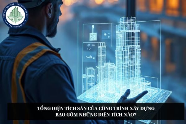 Tổng diện tích sàn của công trình xây dựng bao gồm những diện tích nào?