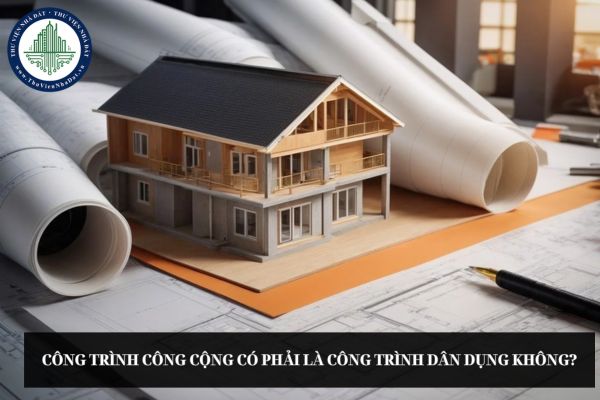 Công trình công cộng có phải là công trình dân dụng không?