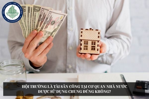 Hội trường là tài sản công tại cơ quan nhà nước được sử dụng chung đúng không?