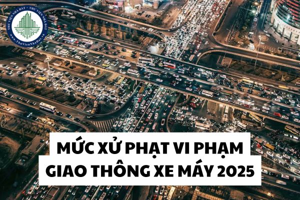 Tổng hợp mức xử phạt vi phạm giao thông xe máy 2025 lỗi vượt đèn đỏ, leo lề, nồng độ cồn?