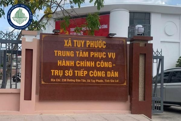 Địa chỉ Trung tâm phục vụ hành chính công xã Tuy Phước (Gia Lai) sau sáp nhập ở đâu?