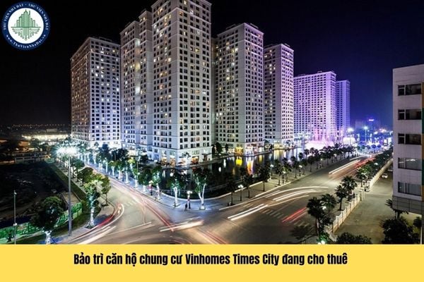 Hiện hành, thời gian bảo trì căn hộ chung cư Vinhomes Times City đang cho thuê có tính vào thời hạn của hợp đồng thuê nhà ở không?