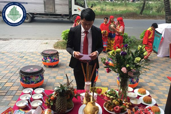 Văn khấn khai trương cửa hàng chuẩn bài