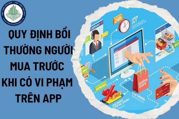 Sàn thương mại điện tử xuyên biên giới phải có quy định bồi thường người mua trước khi có vi phạm trên app